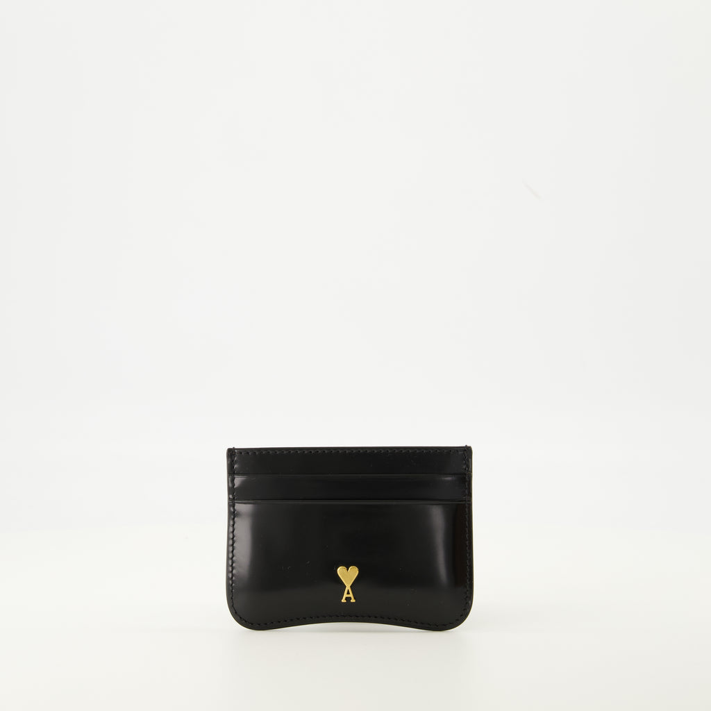 Bild des Paris Paris Kartenhalters der Marke Ami PARIS für Unisex - Herbst-Winter Saison 2025 - Vorderansicht