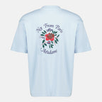 Image de l'article T-shirt Slogan Rose bleu de la marque Drole De Monsieur pour Homme - Saison Printemps-Été 2026 - Vue de Dos