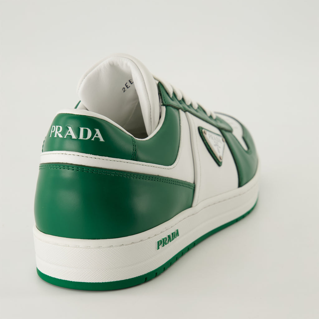 Sneakers Downtown Sneakers Prada Green Homme