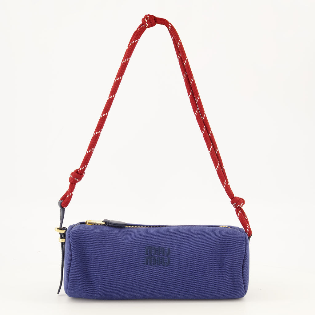 Sacs à main et épaule Pasta Clutch em Gabardina Azul Marinho Miu Miu Bleu foncé Femme