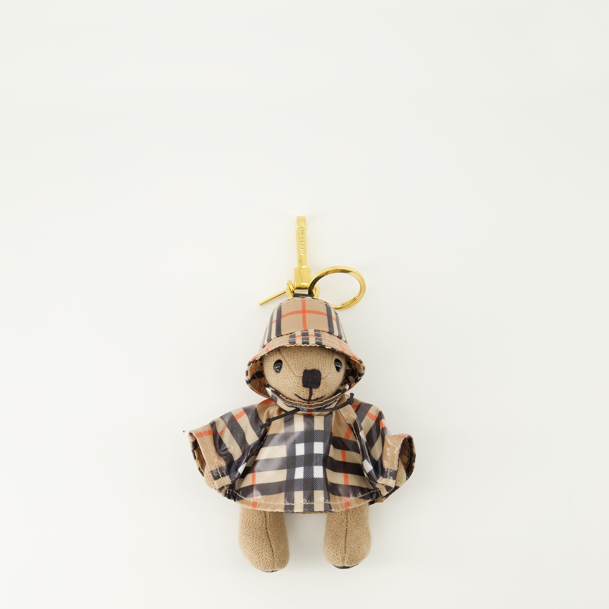 Image of the Thomas Bear keychain from the Burberry brand for Women - Autumn-Winter Season 2025 - Front View