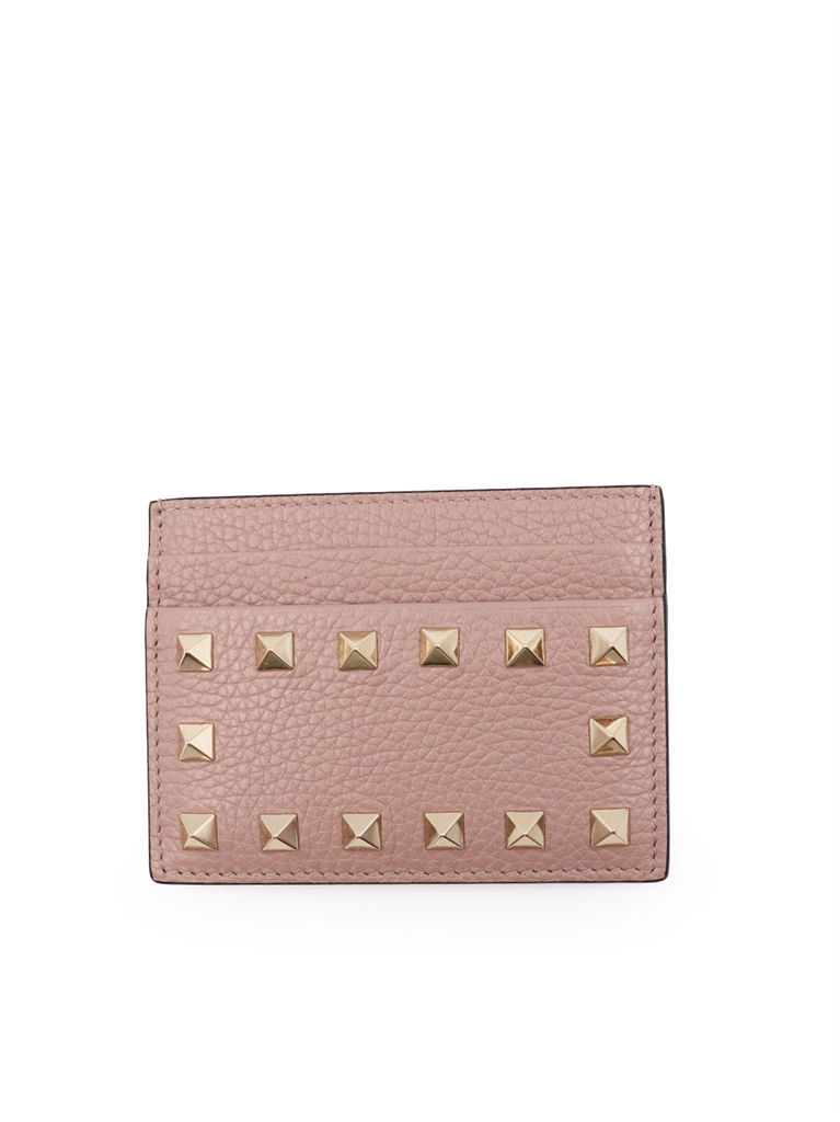 スモールレザーグッズ VW2P0486VSH p45 poudre Valentino Garavani ベージュ Femme