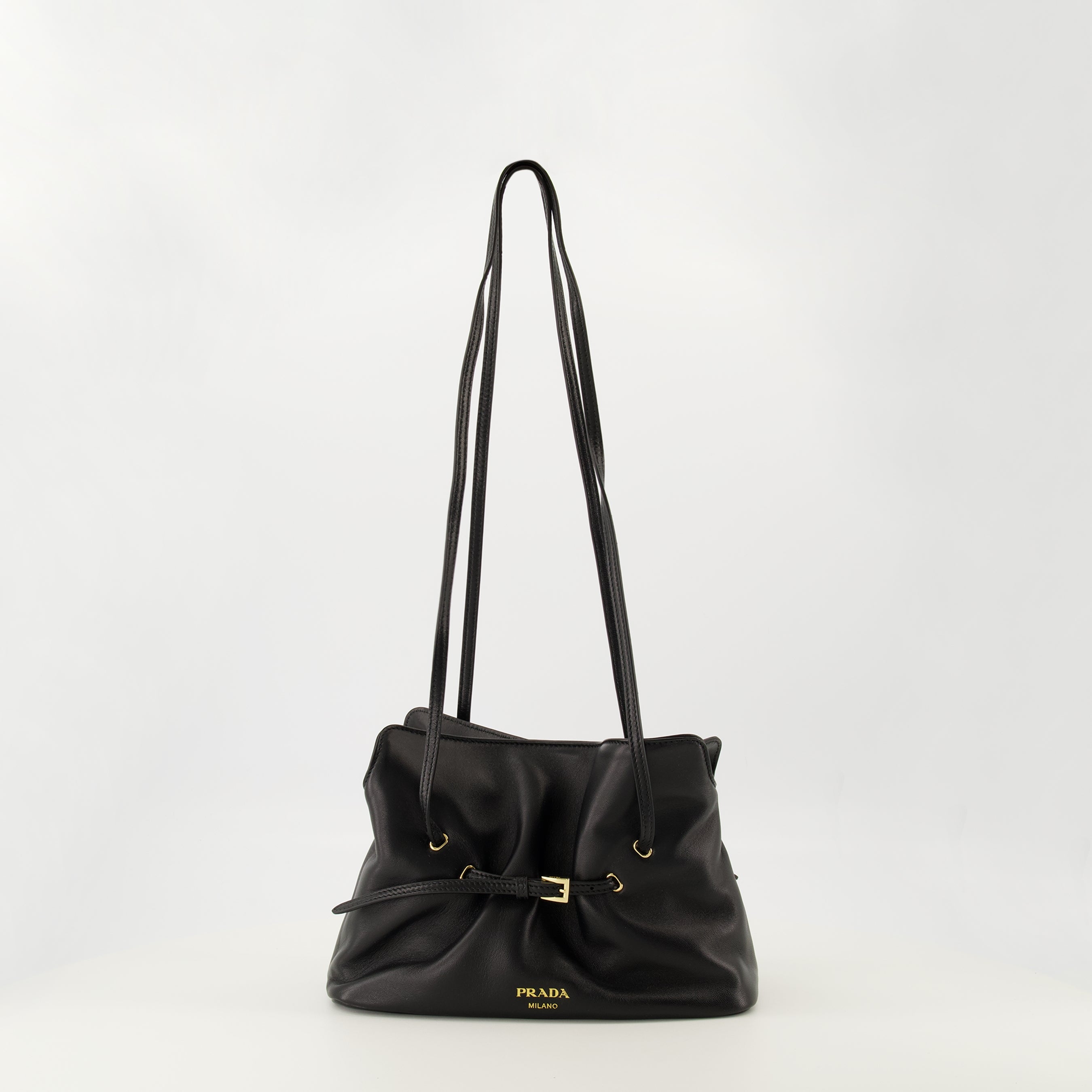 Small Dada Black Leather Bag Prada Donne – myCompañero