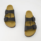Open shoes Arizona Sandals Birkenstock Black Homme