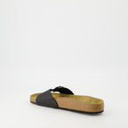 Chaussures ouvertes Sandálias Madrid Birkenstock Noir Homme