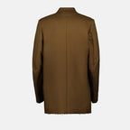Giacche Blazer Asimmetrico Marrone Mm6 Marrone Femme