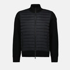 Jaquetas Casaco Interior em Tom Duplo Moncler Preto Homme