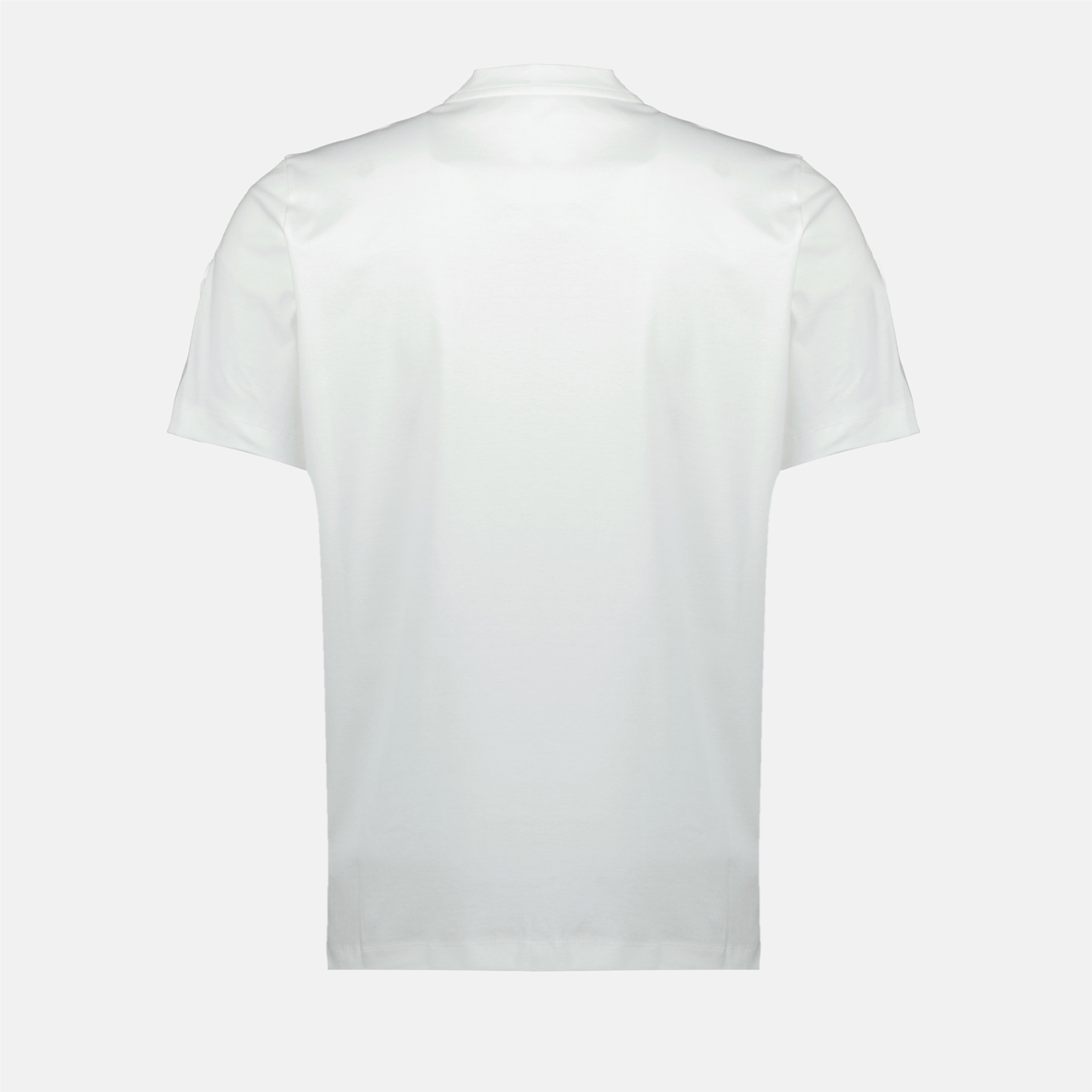 T-shirt T-shirt Bianca con Logo Moncler Bianco Homme