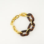 Bijoux Collier XL Link Rabanne Doré Femme