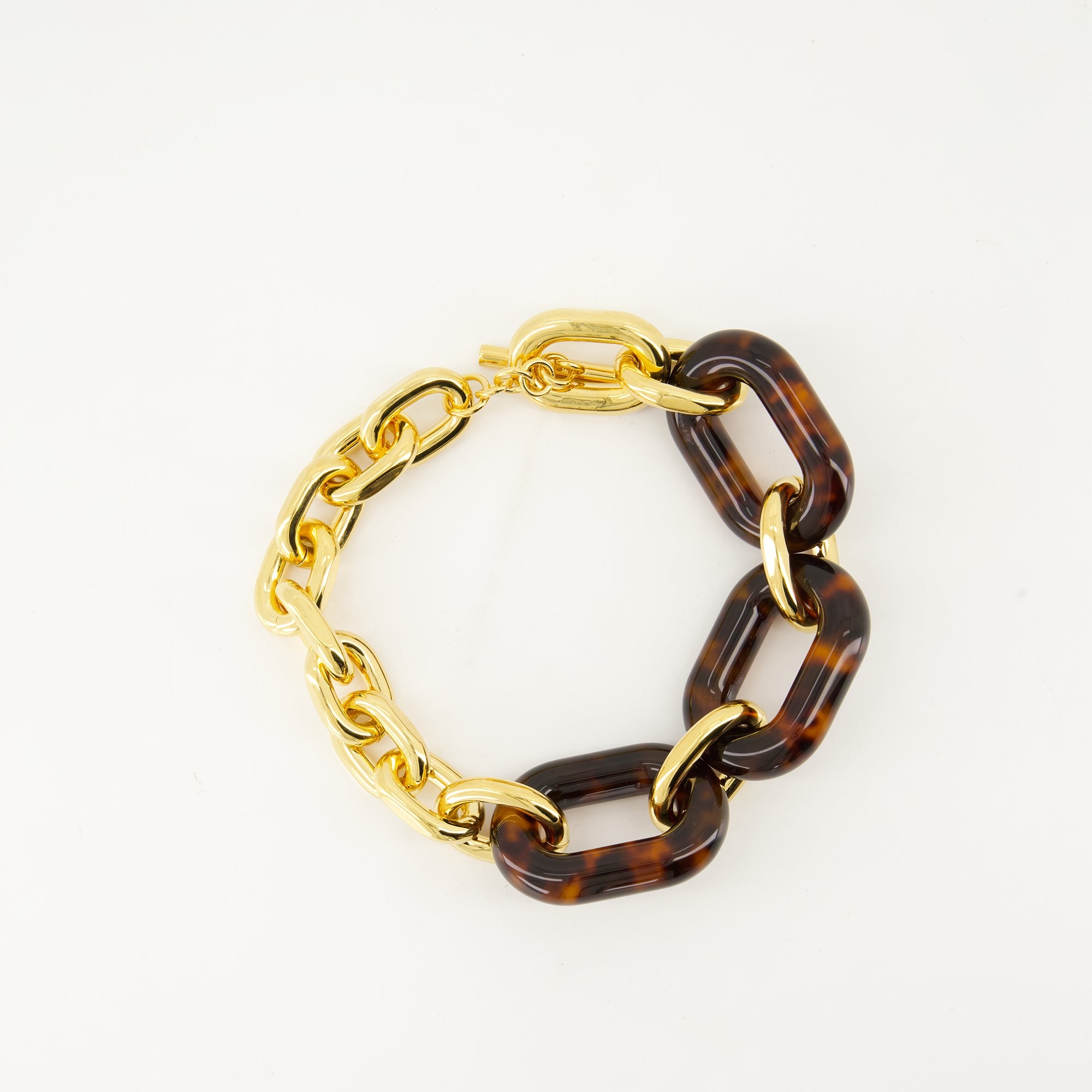 Bijoux Collier XL Link Rabanne Doré Femme