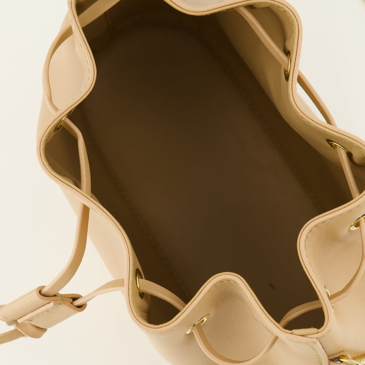 Sacs seau 베이지 미니 버킷 백 Valentino Garavani Beige Femme