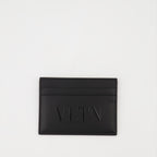 Piccola pelletteria Porte-cartes VLTN Valentino Garavani Nero Homme