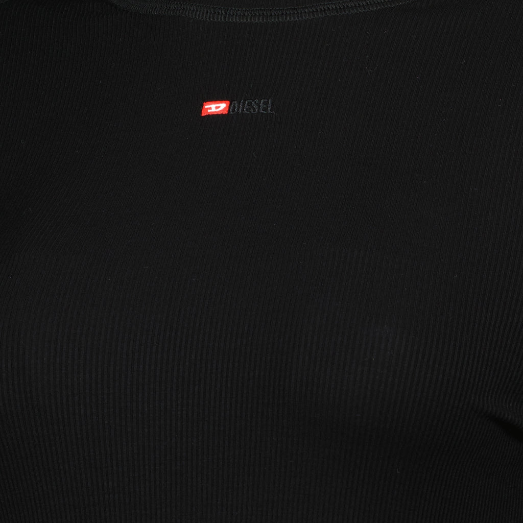 Tops Maglia Nera a Maniche Lunghe Diesel Noir Femme