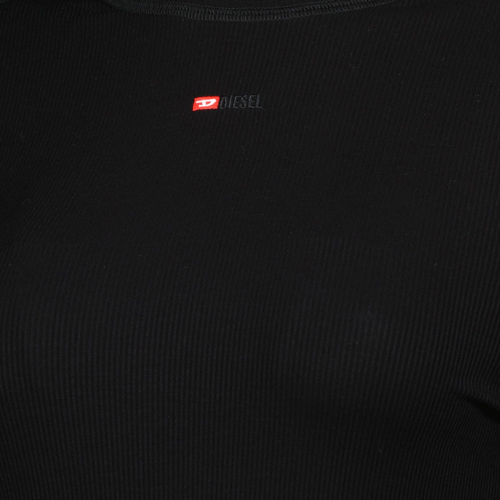 Tops Maglia Nera a Maniche Lunghe Diesel Noir Femme