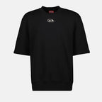T-shirts T-shirt Oval-D Diesel Black Homme