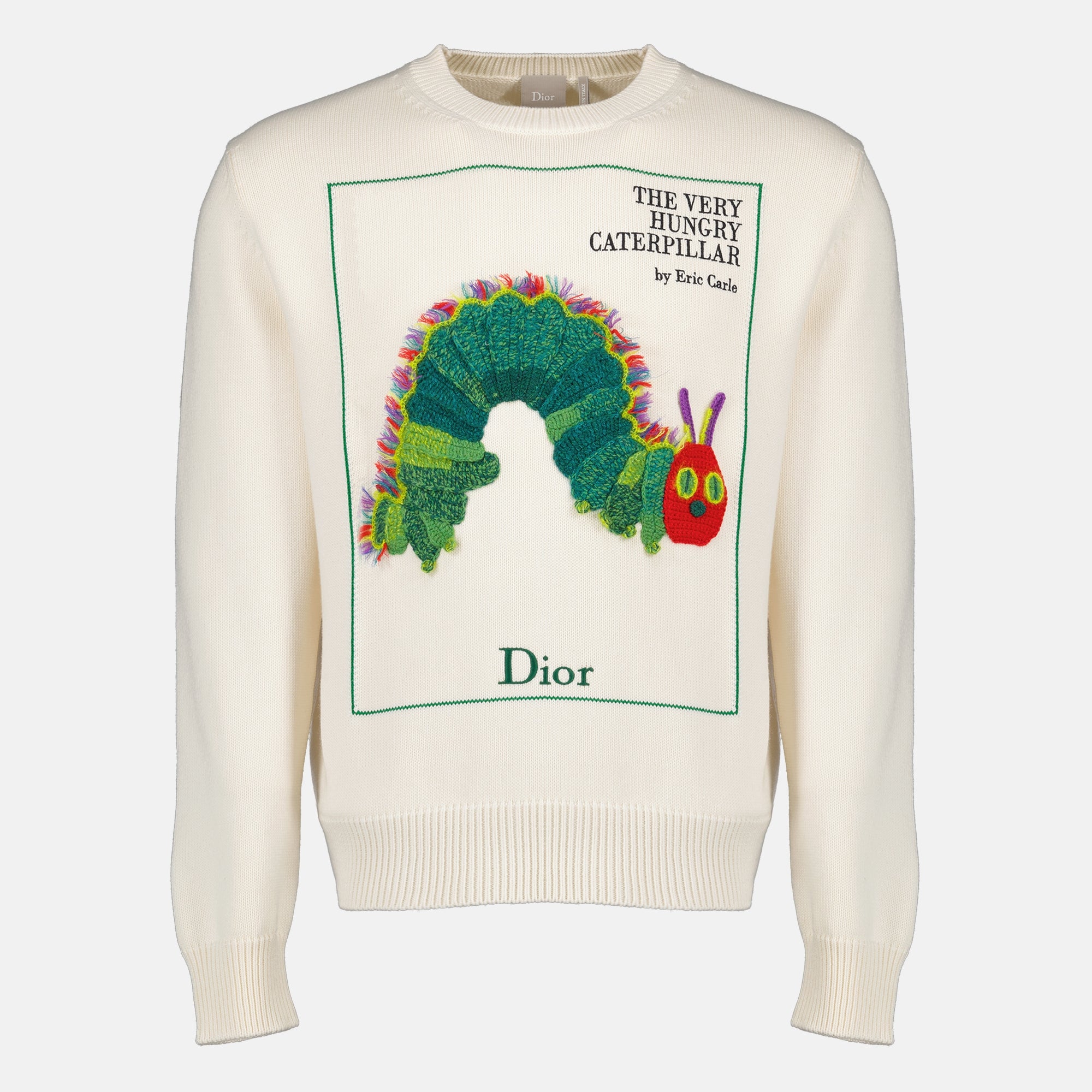 Maille Pull Book Cover blanc Dior Blanc Homme
