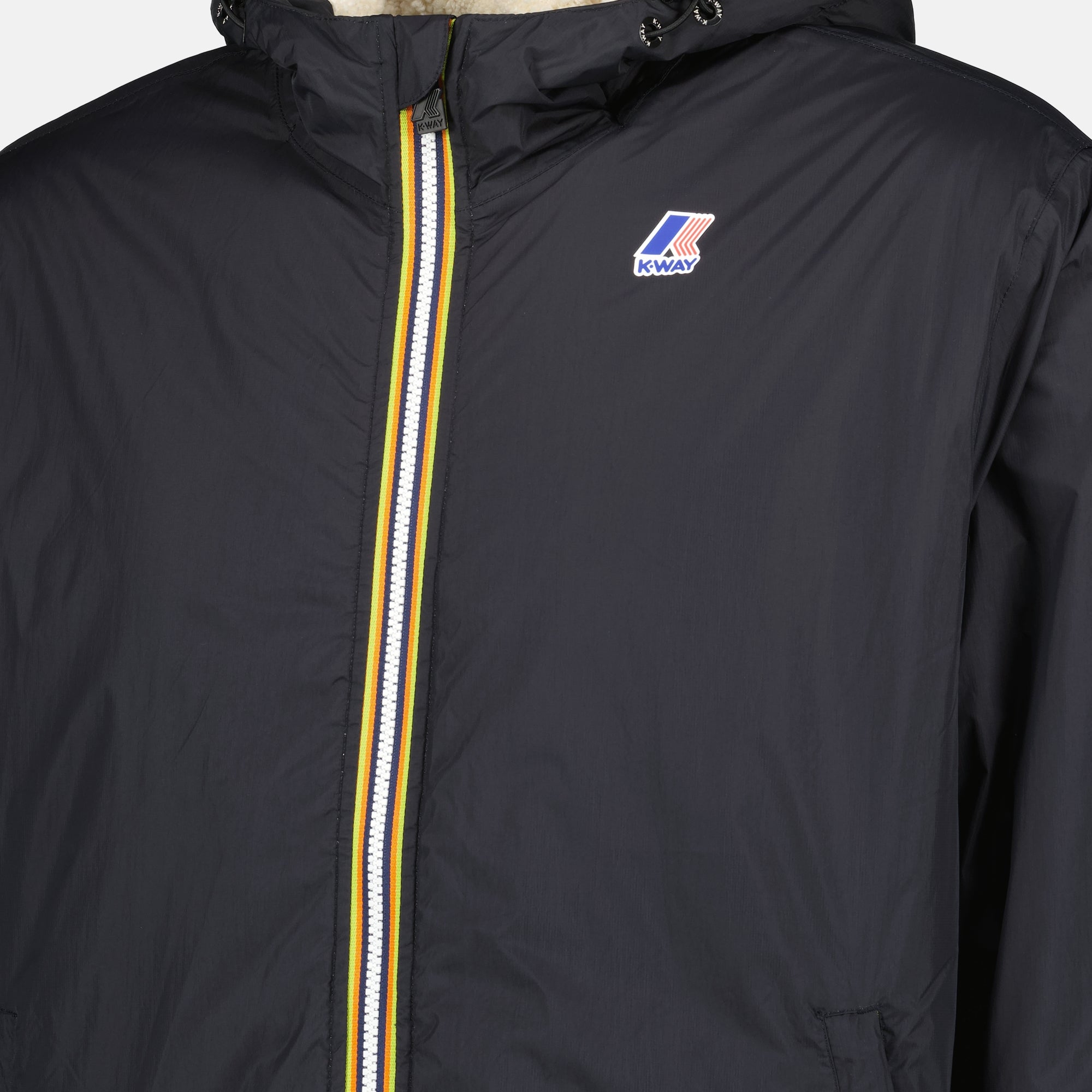 Image de l'article Parka Le Vrai 4.0 Eiffel Orsetto de la marque K-Way pour Unisex - Saison Automne-Hiver 2025 - Vue détaillée_1