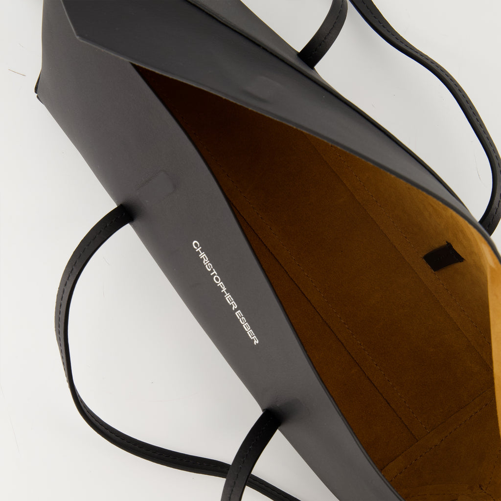 Image of the Gondola mini bag by Christopher Esber for Women - Fall-Winter 2025 - Detailed View 3