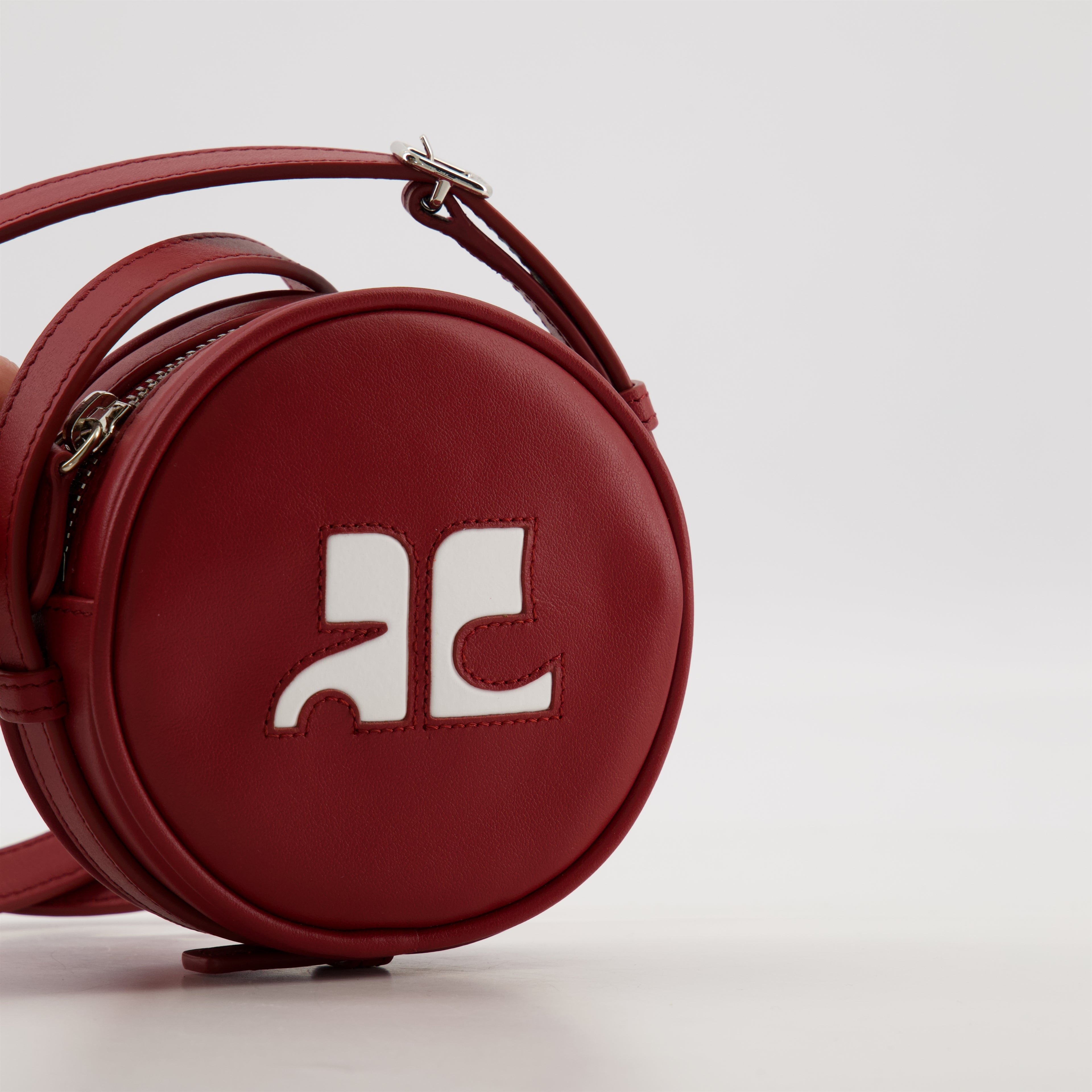 Crossbody bags Sac cercle Réédition Courrèges Red Unisex