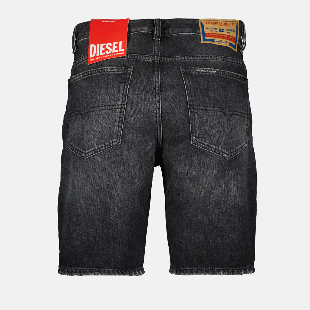 Shorts Short en jean D-fin Diesel Black Homme