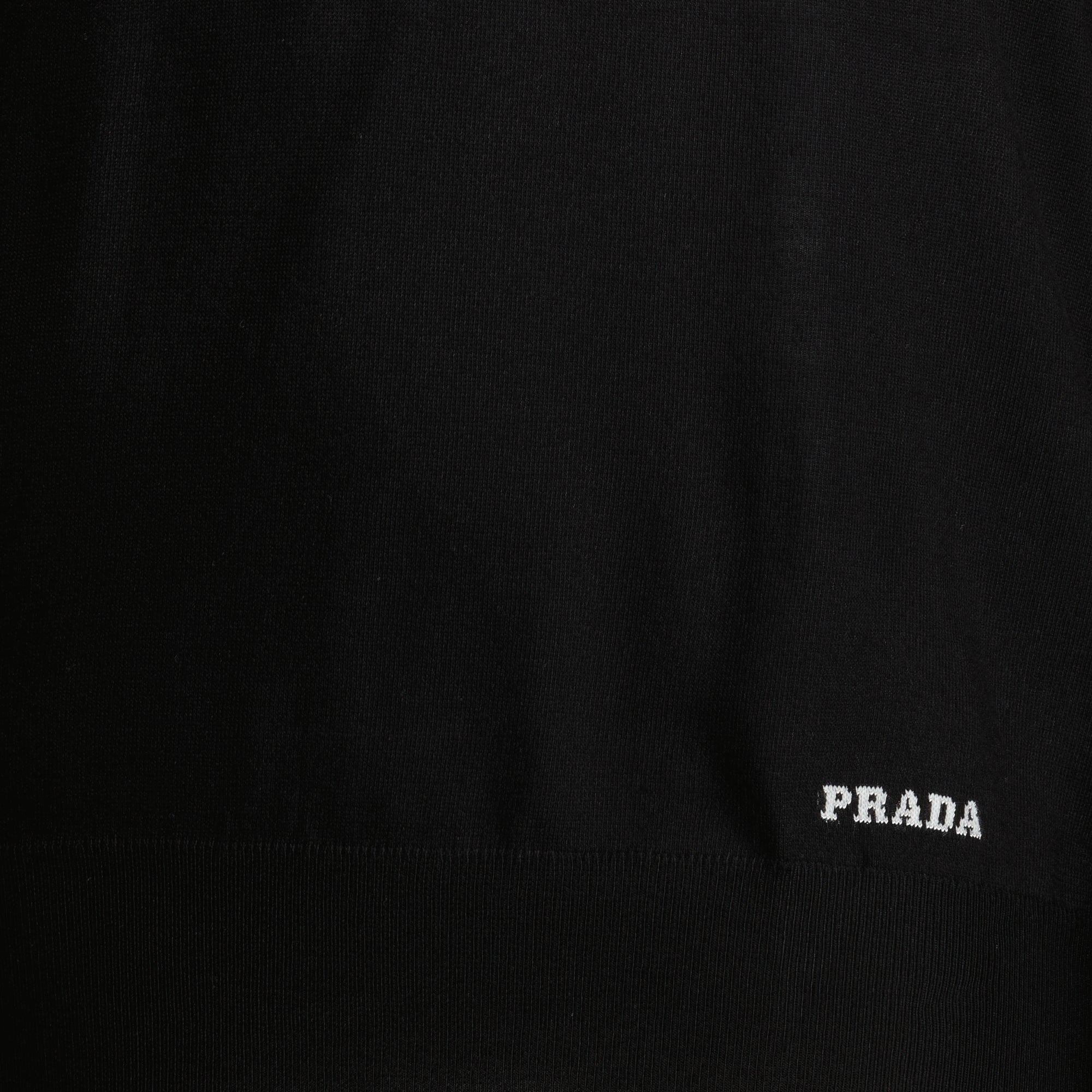 Maglieria Maglione in seta Prada Nero Homme