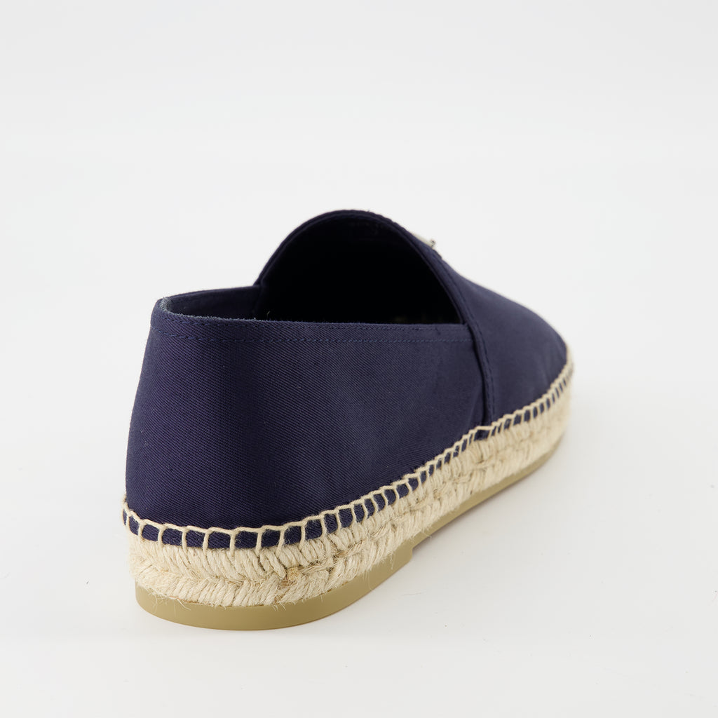 Espadrilles Cotton Espadrilles Prada Dark blue Homme
