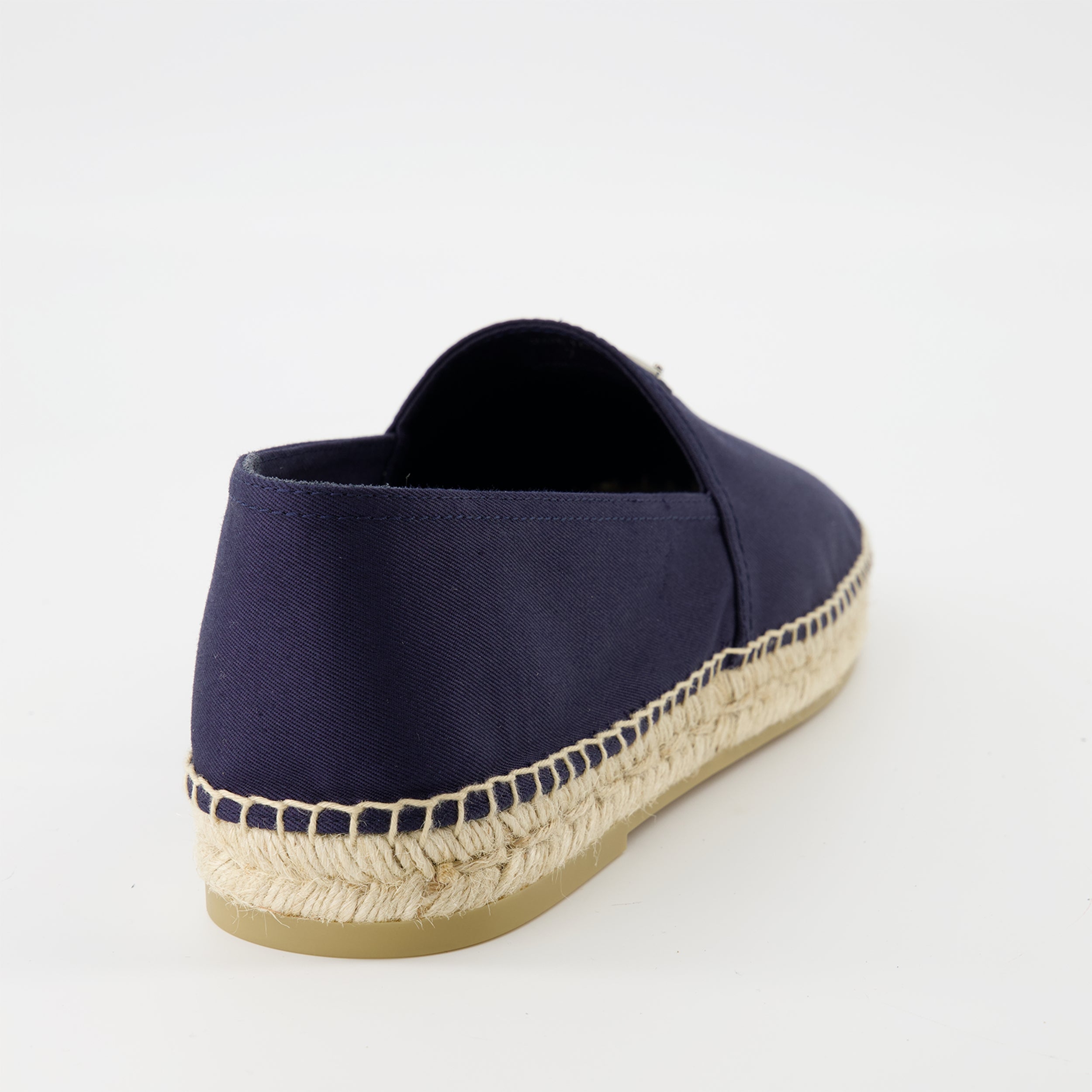 Espadrilles Espadrilles en coton Prada Bleu foncé Homme