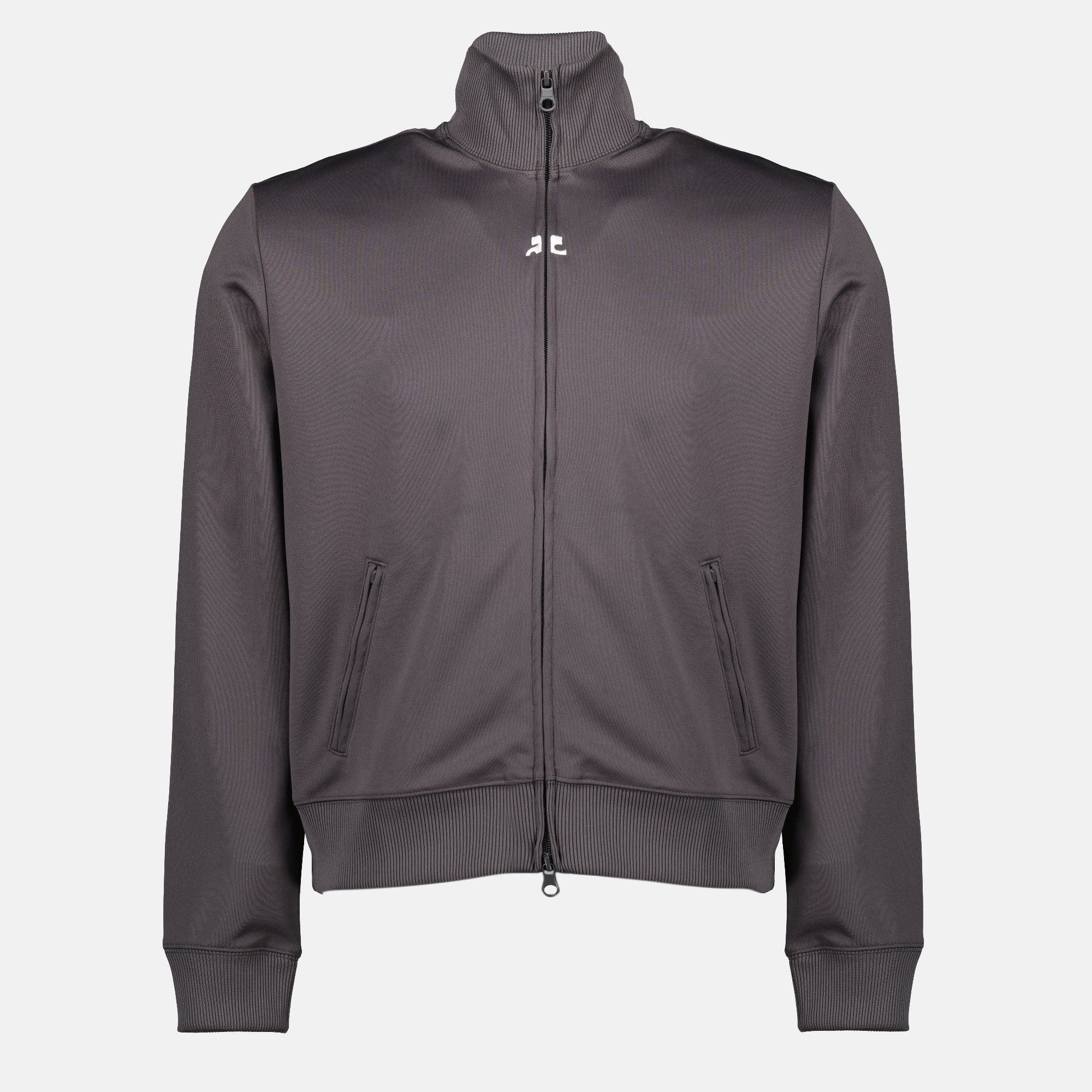 Sweatshirts Veste Tracksuit grise Courrèges Gris Homme