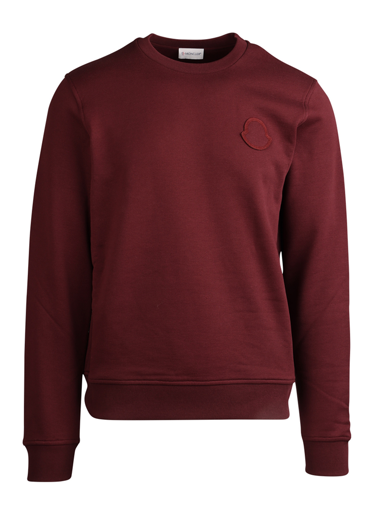 Sweatshirts G2091 8G00045 899FL 465 red Moncler Bordeaux Homme