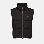 Giacche Giacca a Vento Senza Maniche AMI de Coeur Ami PARIS Nero Homme