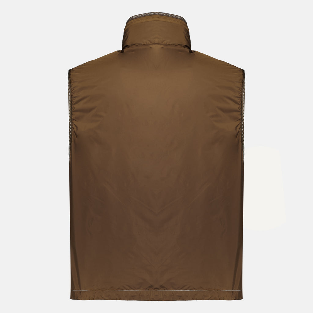 Vestes Gilet imperméable Ansiei marron Moncler Marron Homme