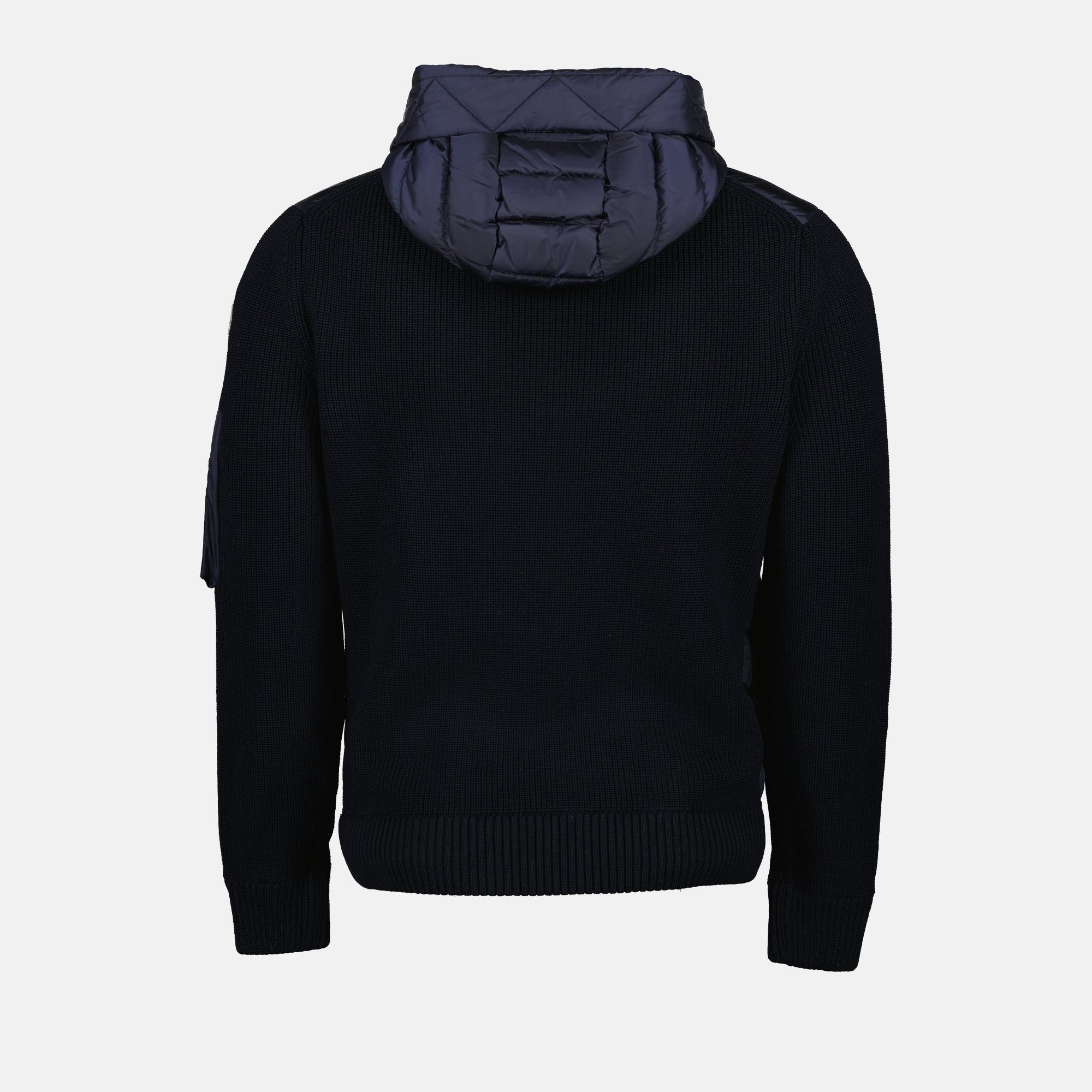 Vestes Veste bi-matière Moncler Bleu foncé Homme