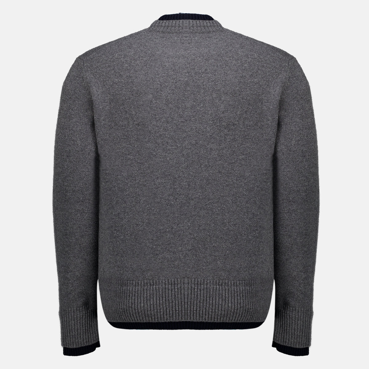 Maille Gray Wool and Cashmere Sweater Moncler Gris Homme