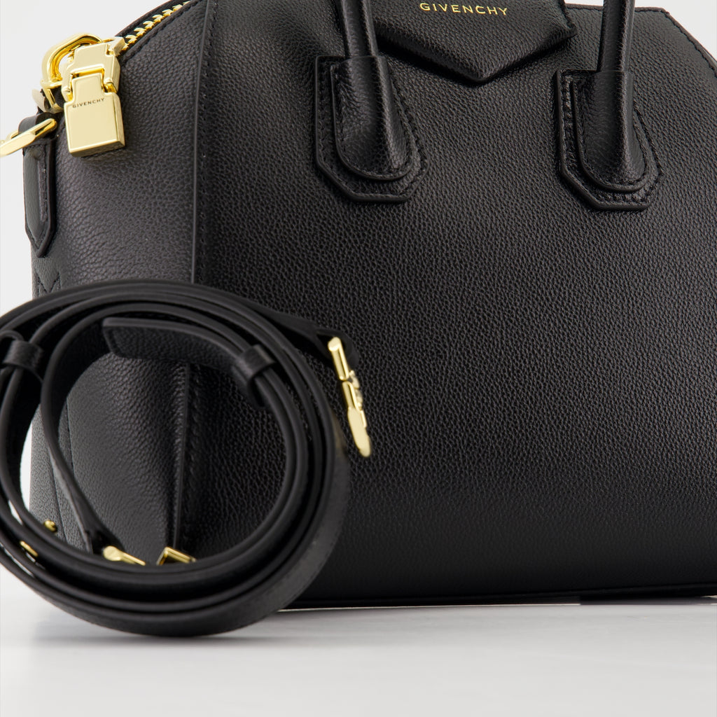 Sacs à main et épaule Sac Antigona en cuir Givenchy Noir Femme