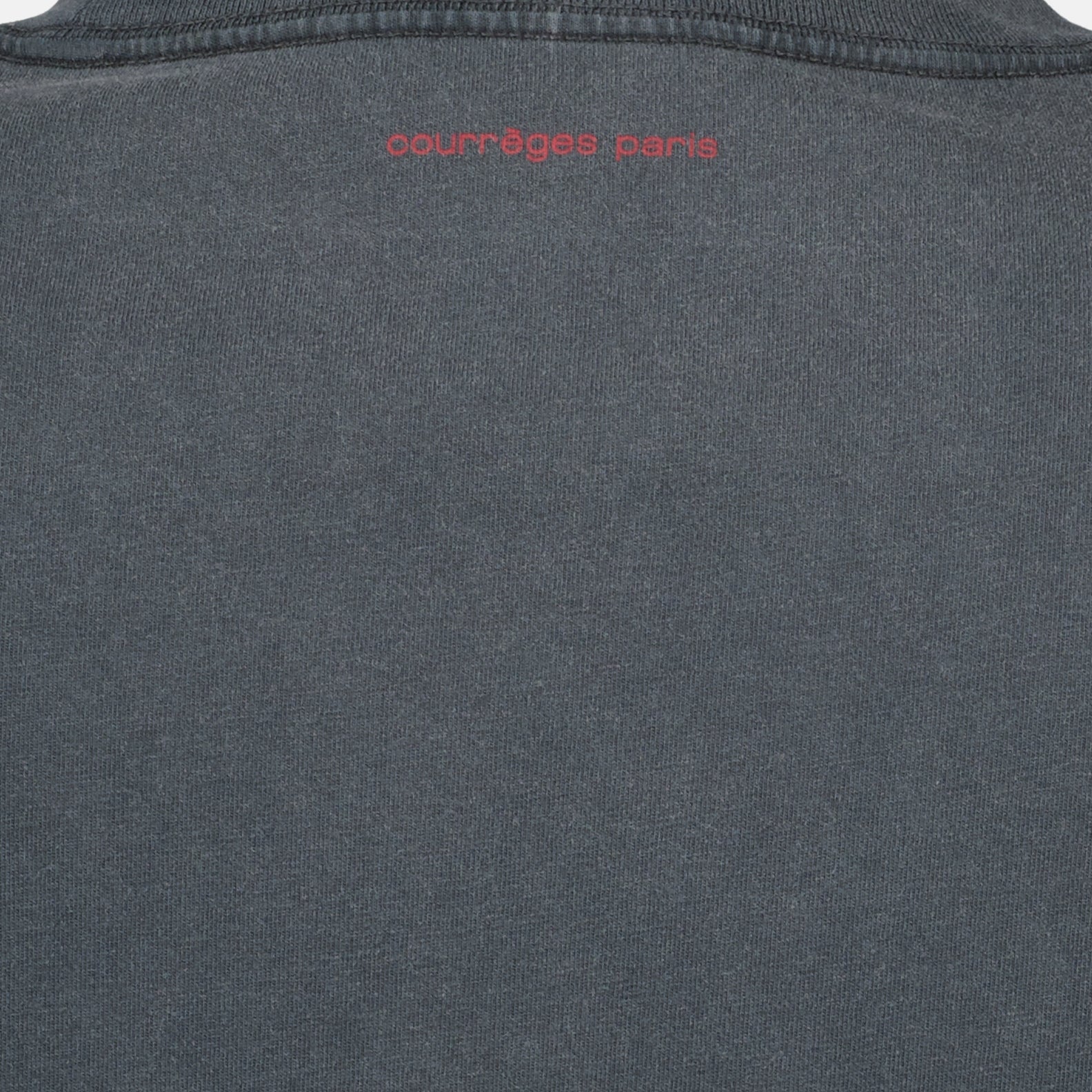 T-shirts AC Printed T-shirt Courrèges Gray Homme