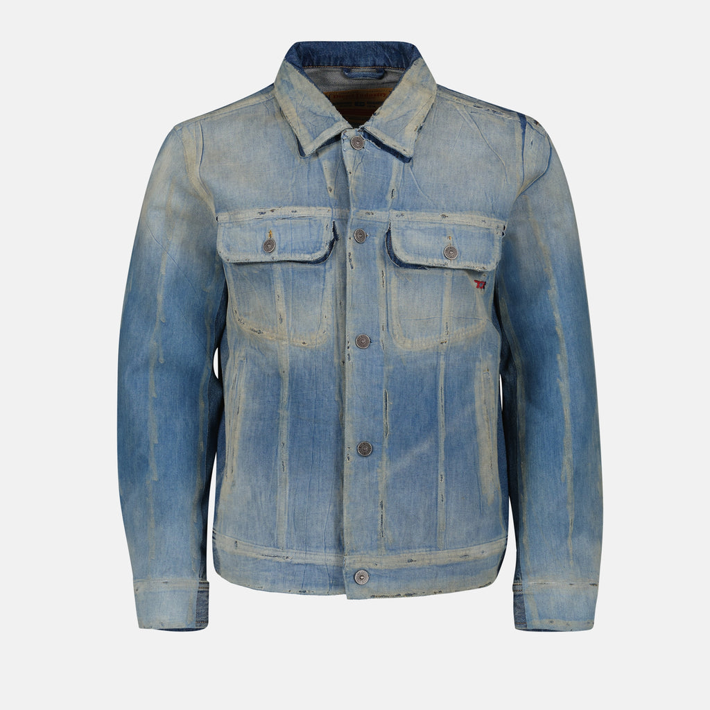 Vestes Veste en jean D-Barcy-S3 Diesel Bleu Homme
