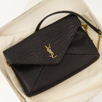 Sacs à main et épaule Cassandre Chain Pouch Saint Laurent Noir Femme