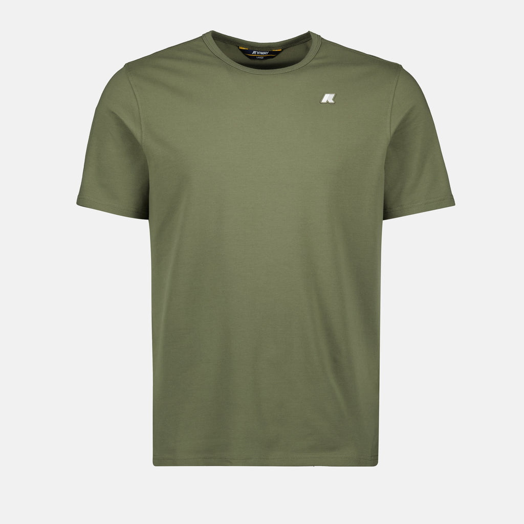 Camisetas T-Shirt Adam Light K-Way Cáqui Homme