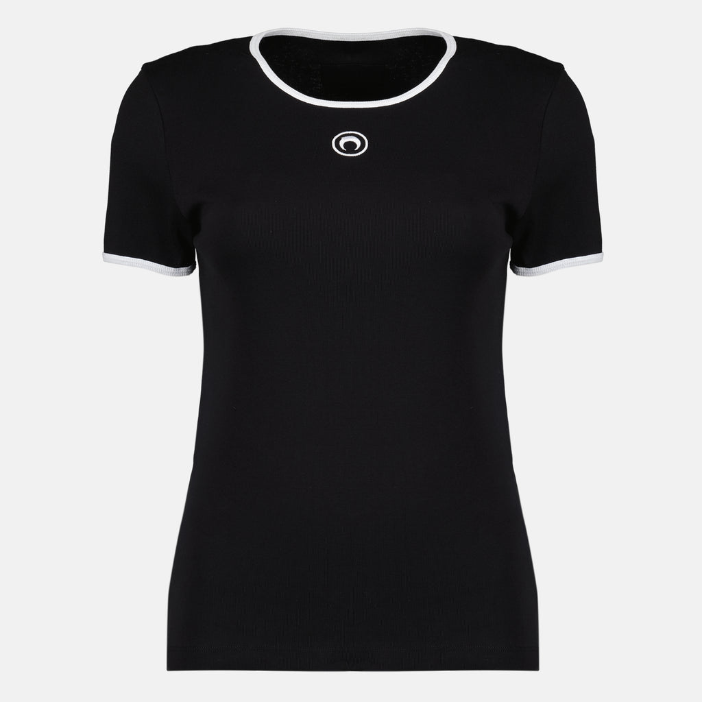 T-shirts T-shirt Moon noir Marine Serre Noir Femme