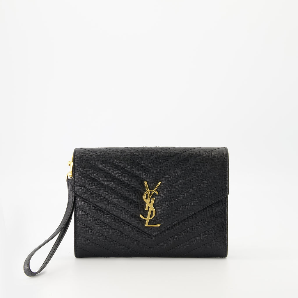 Pochettes Pochette Cassandre Saint Laurent Noir Femme
