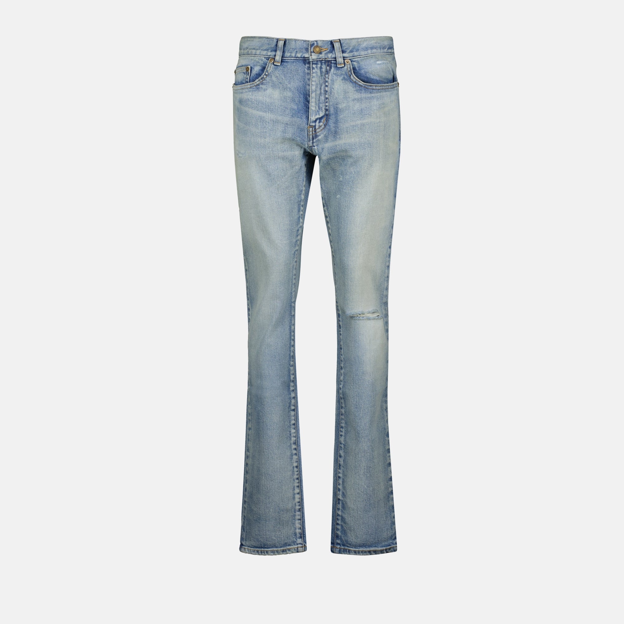 Pantalons Jean skinny Saint Laurent Bleu Homme