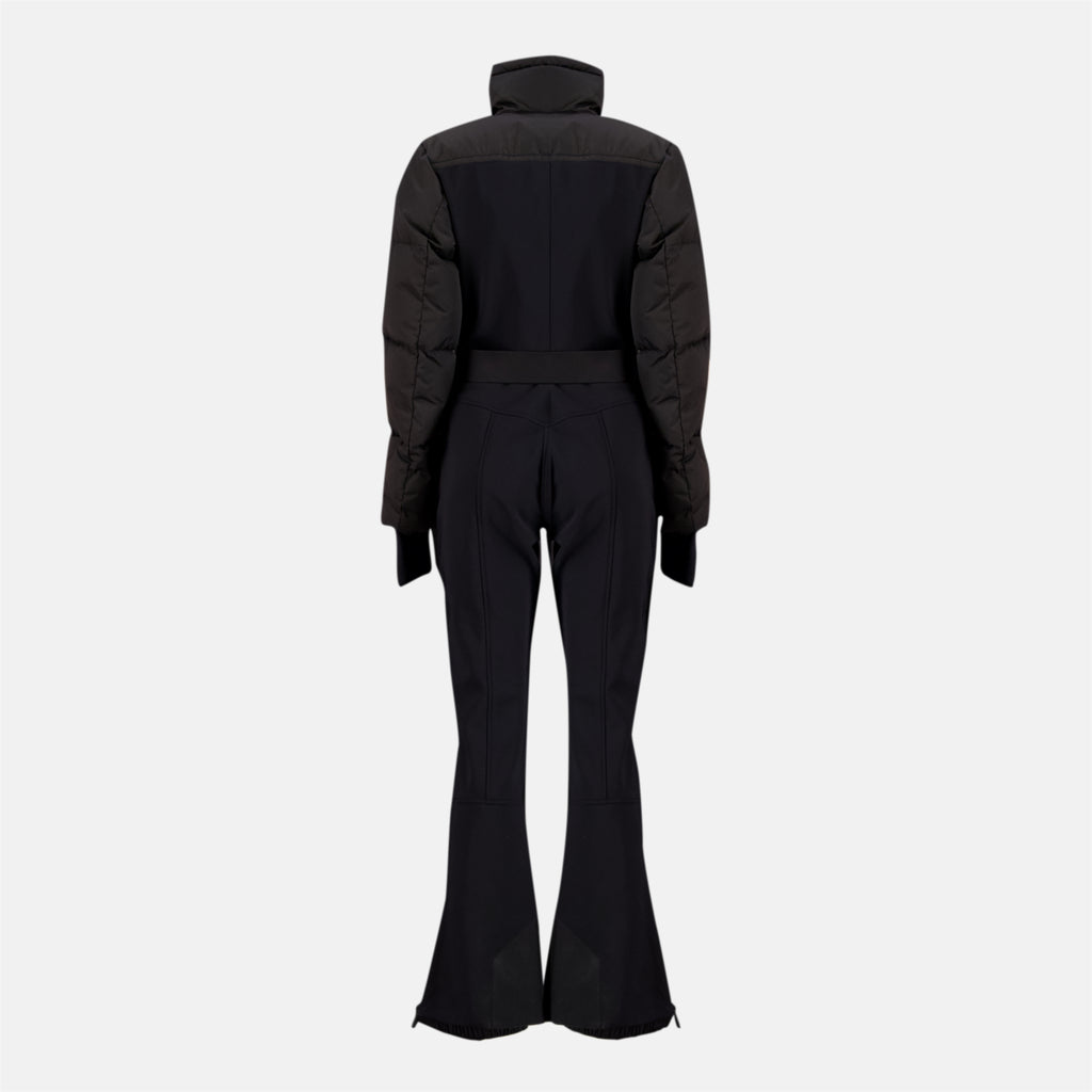 Image de l'article Combinaison de ski noir de la marque Moncler Grenoble pour Femme - Saison Automne-Hiver 2025 - Vue de Dos
