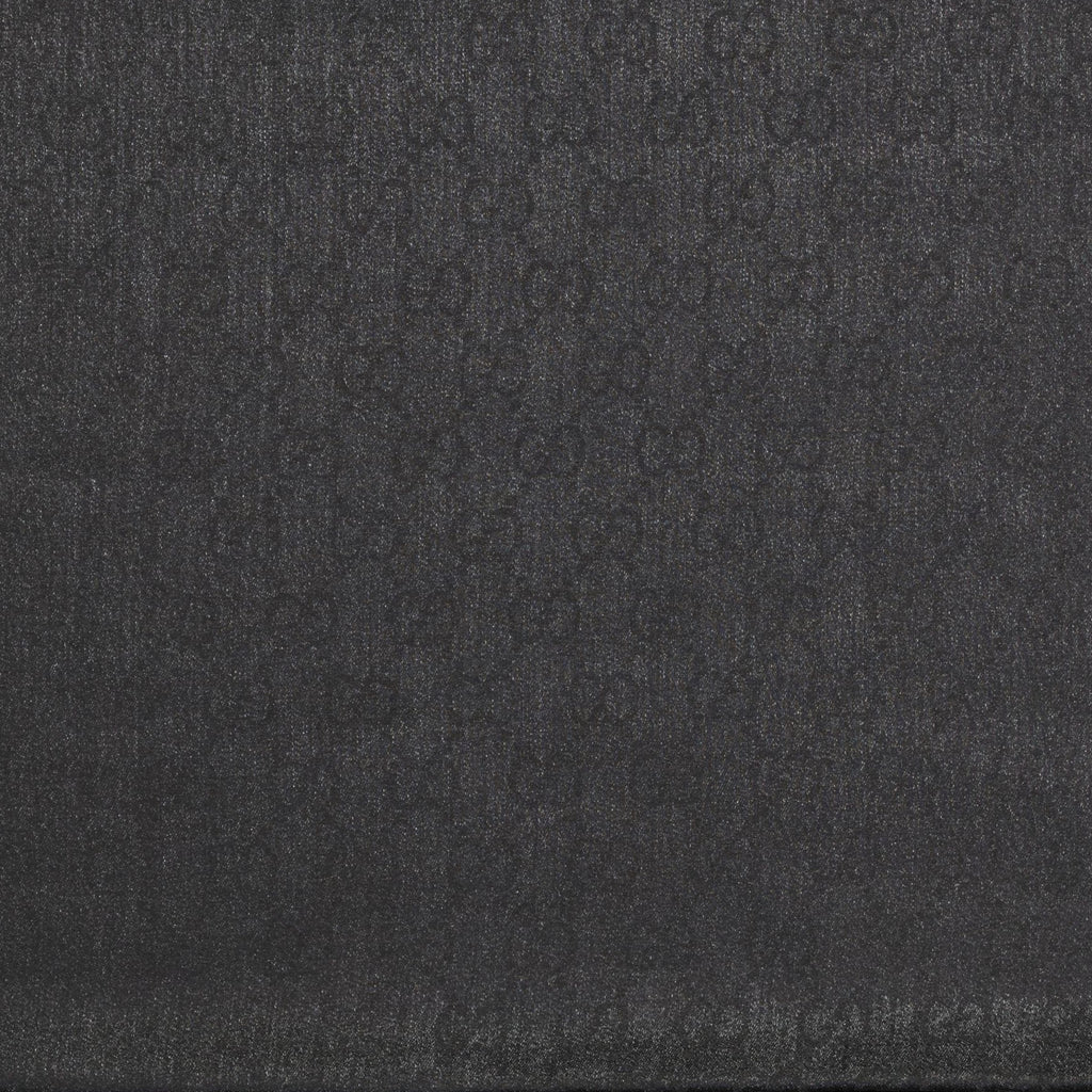 Scarves and gloves Écharpe GG en soie Gucci Black Femme