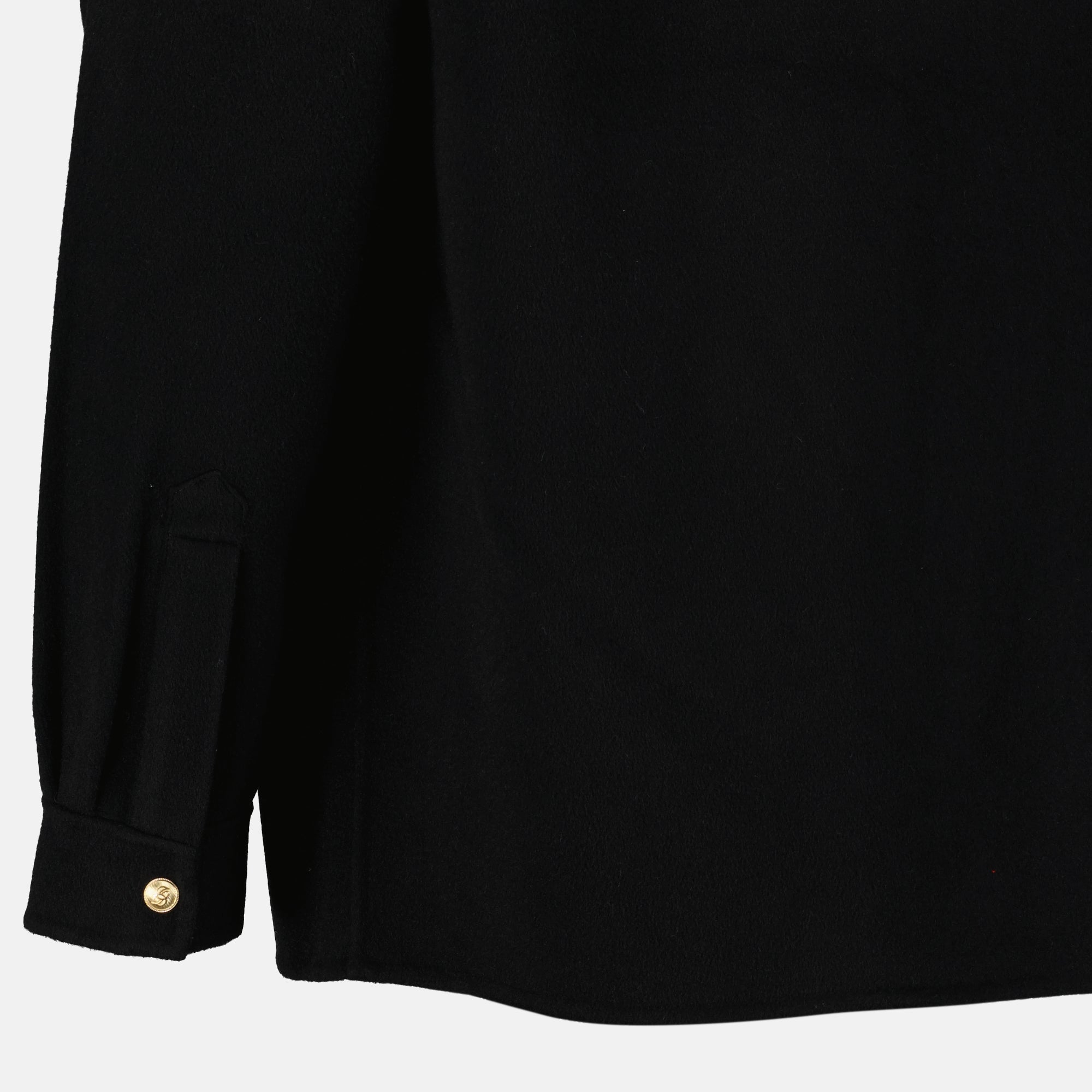 Vestes Woll Overshirt Drole De Monsieur Noir Homme