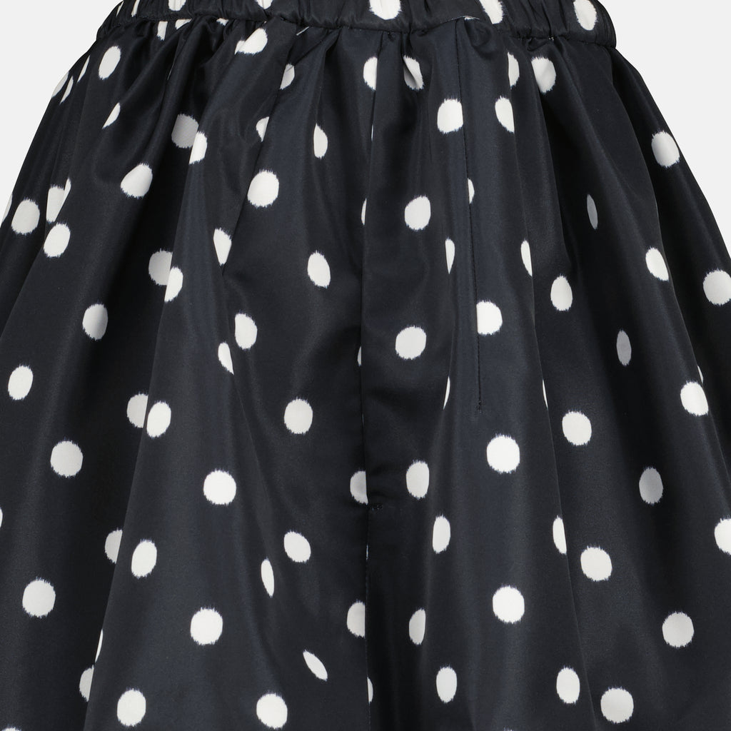 Jupes Polka Dot Minirock Patou Noir Femme