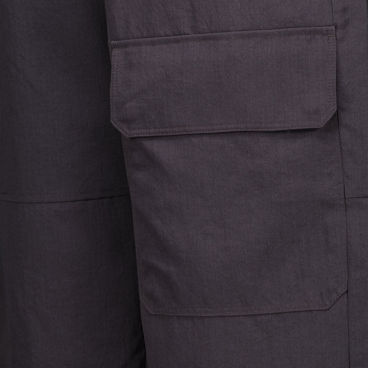 Pantalons Pantalon cargo an toile technique Maison Kitsune Gris Homme