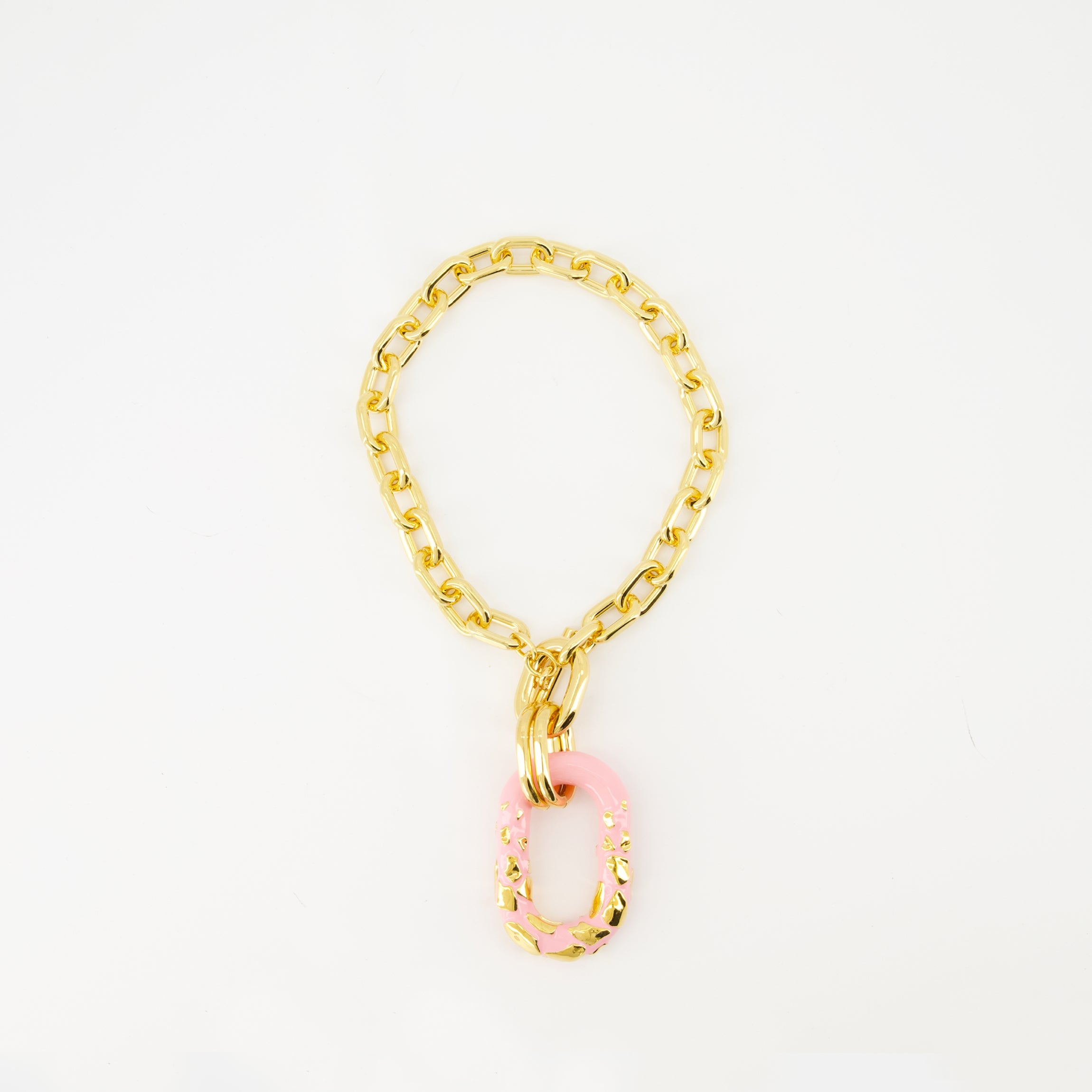 Bijoux Collier XL Link Rabanne Doré Femme