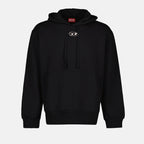Sweatshirts S-Macs Hoodie Diesel Black Homme