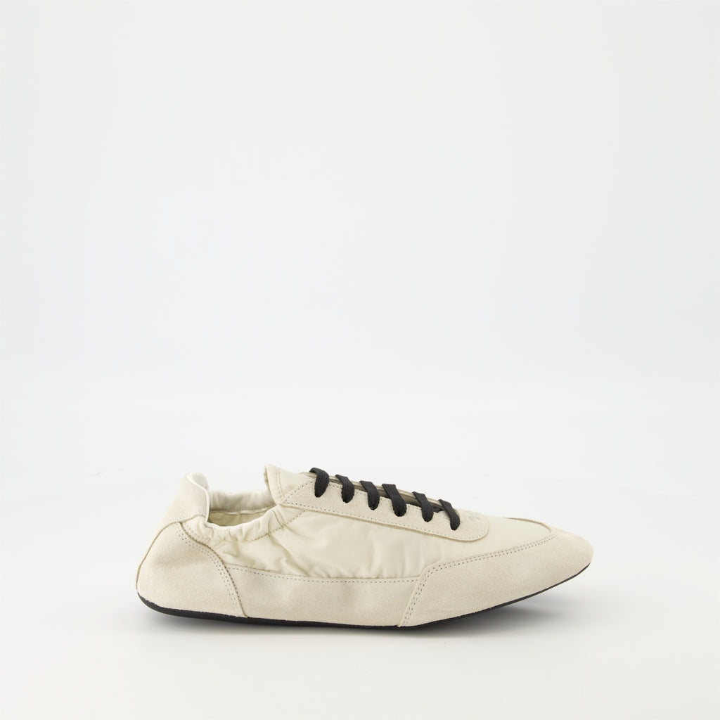 Baskets Baskets beiges Collapse Prada Beige Femme