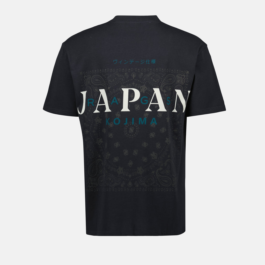 Camisetas T-shirt Miki Japan Rag Preto Homme